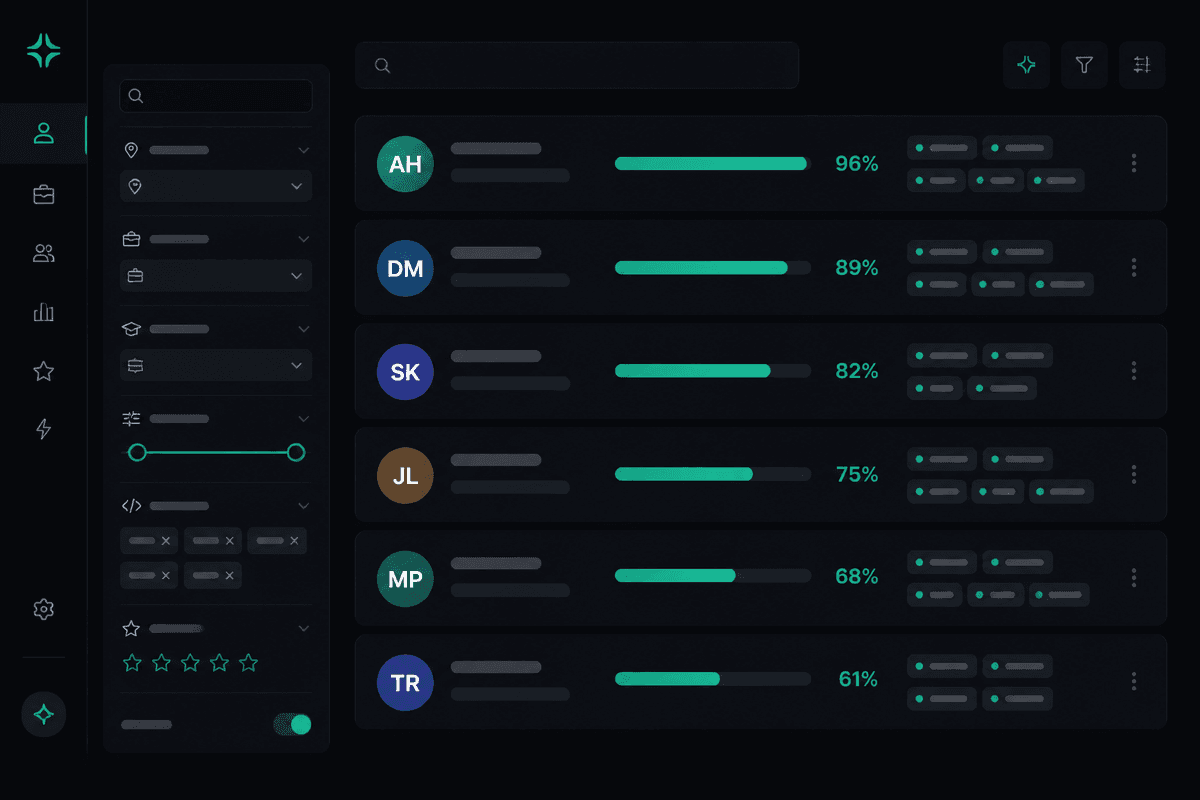 AI Sourcing preview